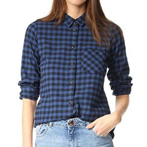 Madewell Buffalo Check Long Sleeve Flannel Shirt